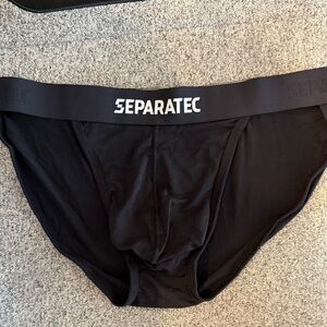 Separatec Black Men's Underwear Medium